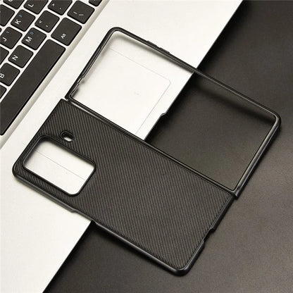 For Honor Magic Vs3 5G Case Carbon Fiber Texture Shockproof PU+PC Phone Cover