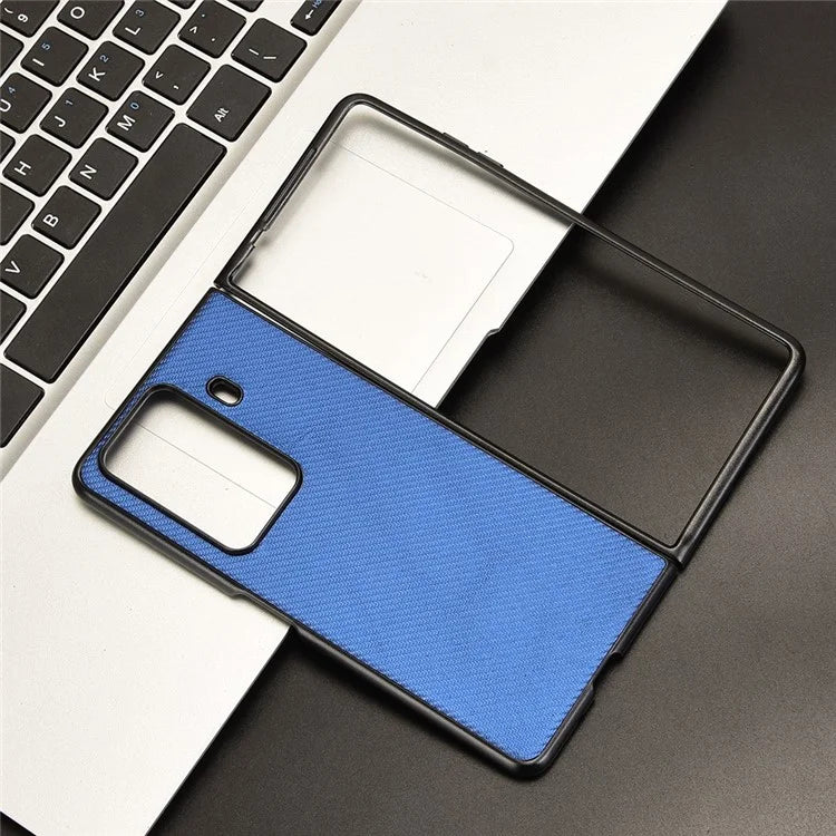 For Honor Magic Vs3 5G Case Carbon Fiber Texture Shockproof PU+PC Phone Cover