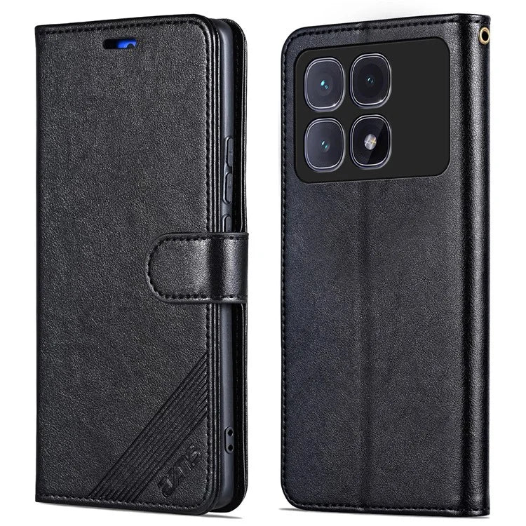 AZNS For Xiaomi Redmi K70 Ultra Case Anti-Scratch PU Leather Stand Wallet Phone Cover