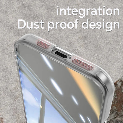 For iPhone 16 Case Drop-Proof TPU + Acrylic Protective Phone Cover