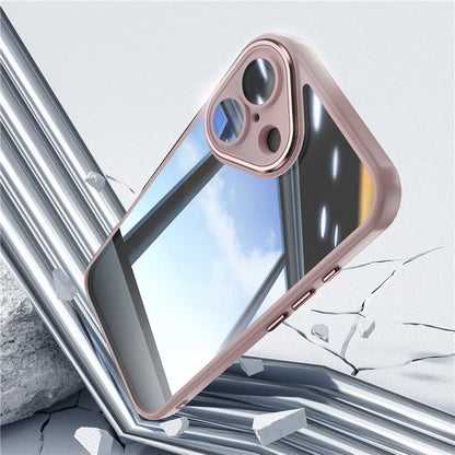 For iPhone 16 Plus Case Drop-Proof TPU + Acrylic Protective Phone Cover