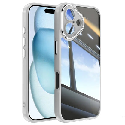 For iPhone 16 Plus Case Drop-Proof TPU + Acrylic Protective Phone Cover