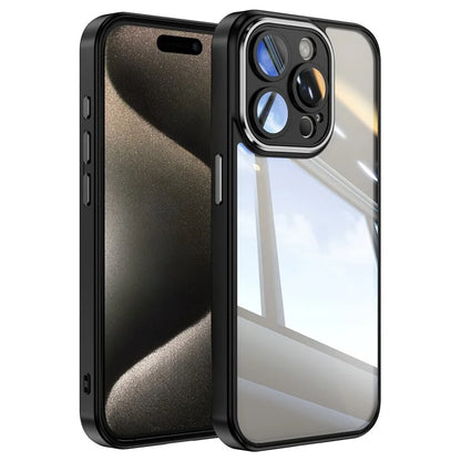For iPhone 16 Pro Case Drop-Proof TPU + Acrylic Protective Phone Cover