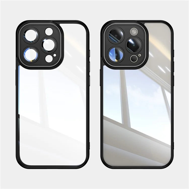 For iPhone 16 Pro Case Drop-Proof TPU + Acrylic Protective Phone Cover