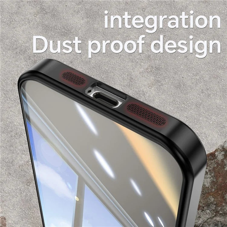 For iPhone 16 Pro Case Drop-Proof TPU + Acrylic Protective Phone Cover