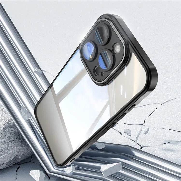 For iPhone 16 Pro Case Drop-Proof TPU + Acrylic Protective Phone Cover