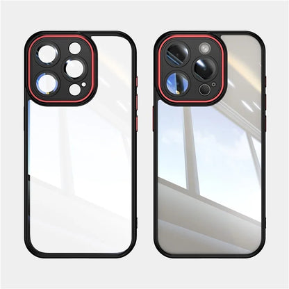For iPhone 16 Pro Case Drop-Proof TPU + Acrylic Protective Phone Cover