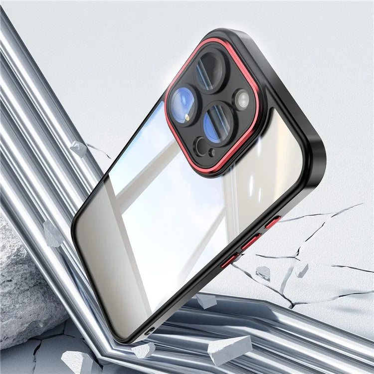 For iPhone 16 Pro Case Drop-Proof TPU + Acrylic Protective Phone Cover