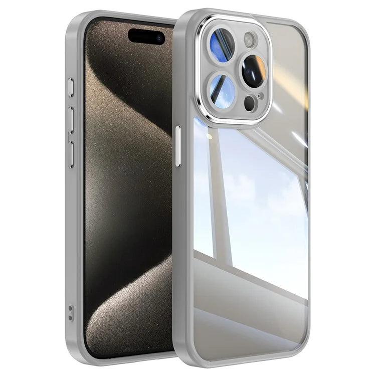 For iPhone 16 Pro Case Drop-Proof TPU + Acrylic Protective Phone Cover