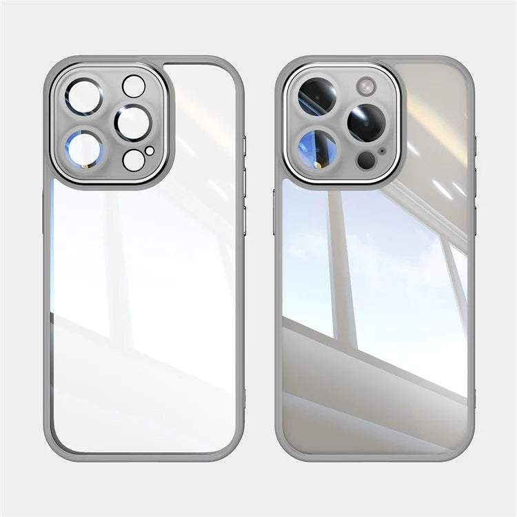 For iPhone 16 Pro Case Drop-Proof TPU + Acrylic Protective Phone Cover