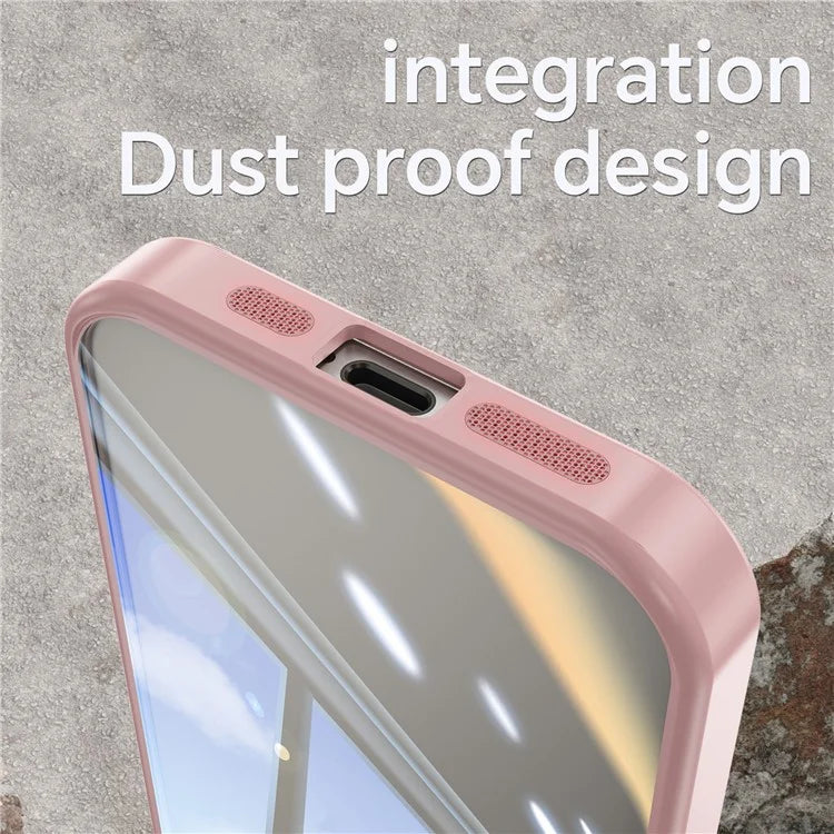 For iPhone 16 Pro Case Drop-Proof TPU + Acrylic Protective Phone Cover
