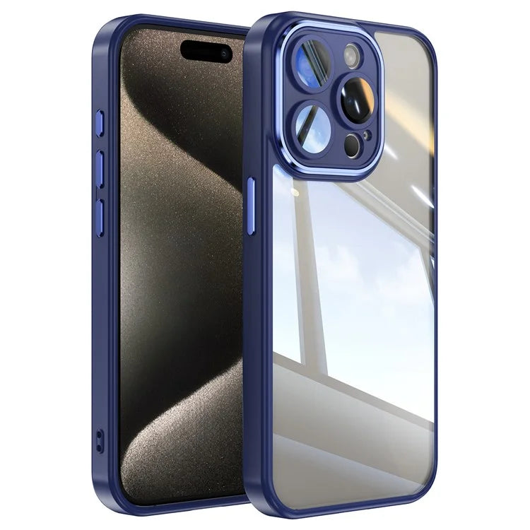For iPhone 16 Pro Case Drop-Proof TPU + Acrylic Protective Phone Cover