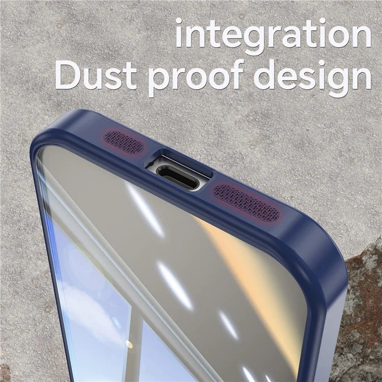 For iPhone 16 Pro Case Drop-Proof TPU + Acrylic Protective Phone Cover