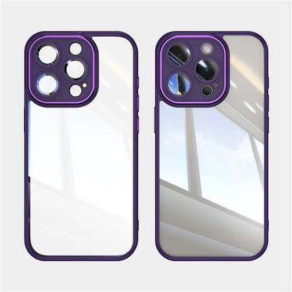 For iPhone 16 Pro Case Drop-Proof TPU + Acrylic Protective Phone Cover