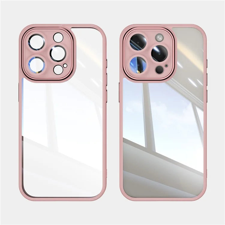 For iPhone 16 Pro Max Case Drop-Proof TPU + Acrylic Protective Phone Cover