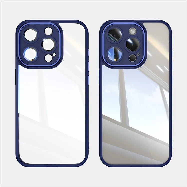 For iPhone 16 Pro Max Case Drop-Proof TPU + Acrylic Protective Phone Cover