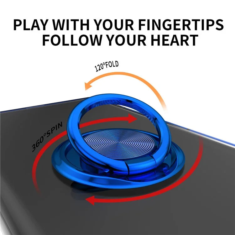For iPhone 16 Pro Max Case Electroplating Kickstand TPU Phone Cover Magnetic Car Mount