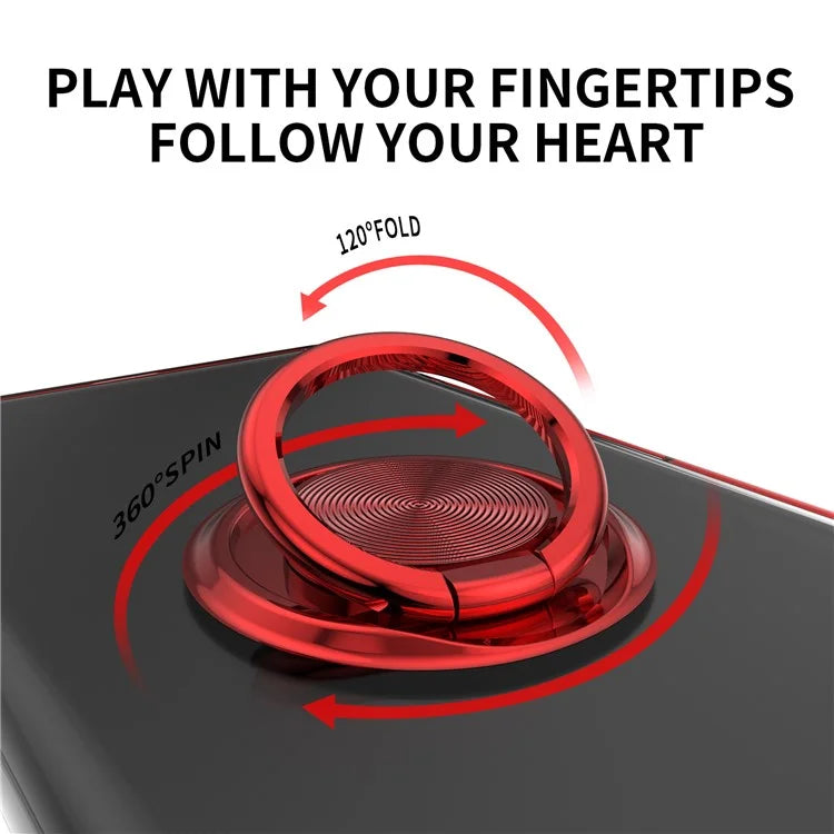 For iPhone 16 Plus Case Electroplating Kickstand TPU Phone Cover Magnetic Car Mount