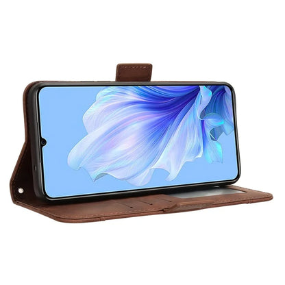 For Oukitel C50 Leather Case Phone Wallet Cover with Multiple Card Slots