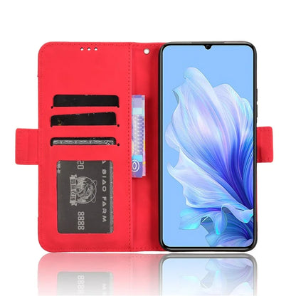 For Oukitel C50 Leather Case Phone Wallet Cover with Multiple Card Slots