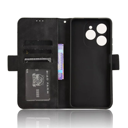 For Oukitel C50 Leather Case Phone Wallet Cover with Multiple Card Slots