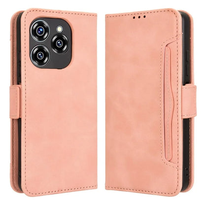 For Oukitel C50 Leather Case Phone Wallet Cover with Multiple Card Slots