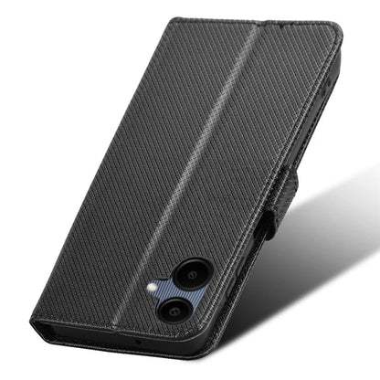 For Samsung Galaxy A06 Case PU Leather Diamond Texture Wallet Phone Cover