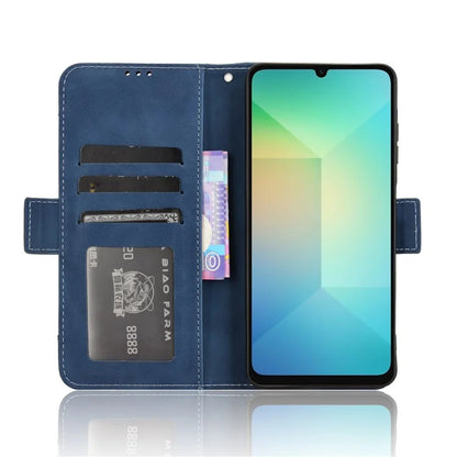 For Samsung Galaxy A06 Leather Case Phone Wallet Cover with Multiple Card Slots