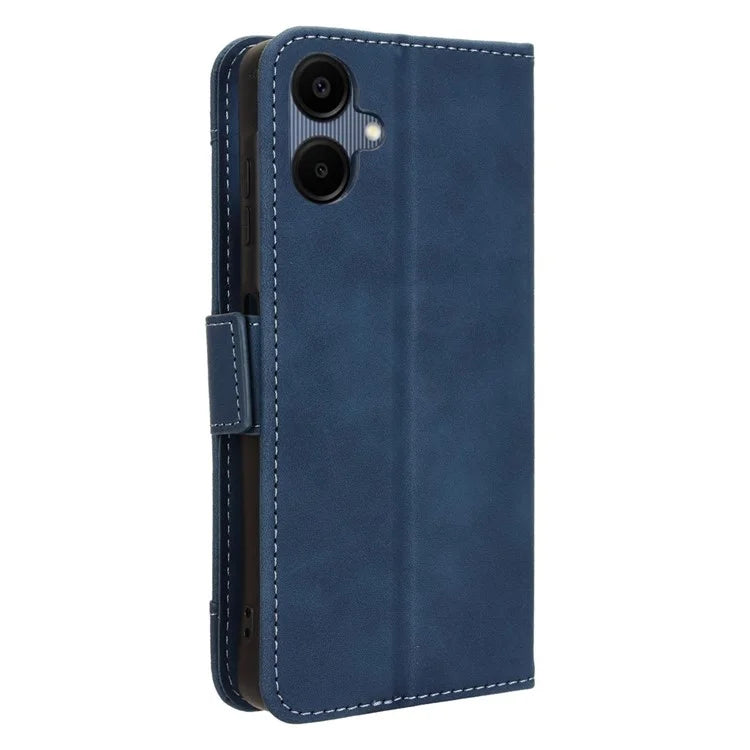 For Samsung Galaxy A06 Leather Case Phone Wallet Cover with Multiple Card Slots