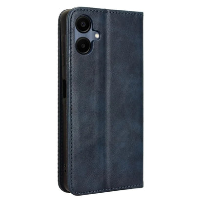 For Samsung Galaxy A06 Leather Case Wallet Stand Retro Texture Phone Cover