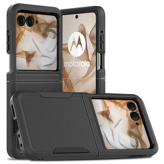 For Motorola Razr 50 5G Case 2-in-1 PC+TPU Shockproof Phone Cover