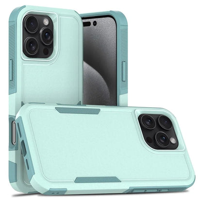 For iPhone 16 Pro Max Case 2-in-1 PC+TPU Shockproof Phone Cover