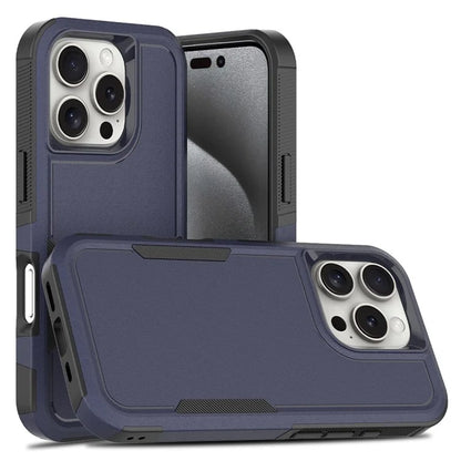 For iPhone 16 Pro Case 2-in-1 PC+TPU Shockproof Phone Cover