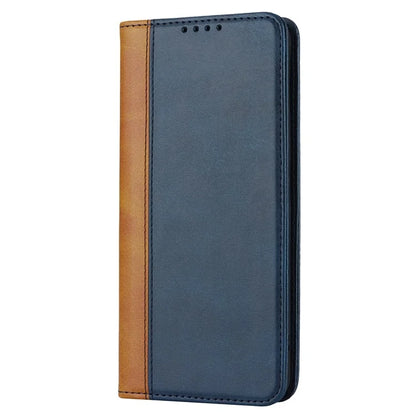 For Xiaomi Redmi Note 11 Pro Case Calf Texture 3 Card Slots Color Splicing Leather Phone Cover