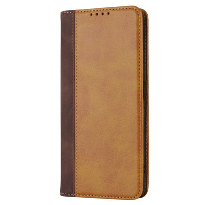 For Xiaomi Redmi Note 11 Pro Case Calf Texture 3 Card Slots Color Splicing Leather Phone Cover