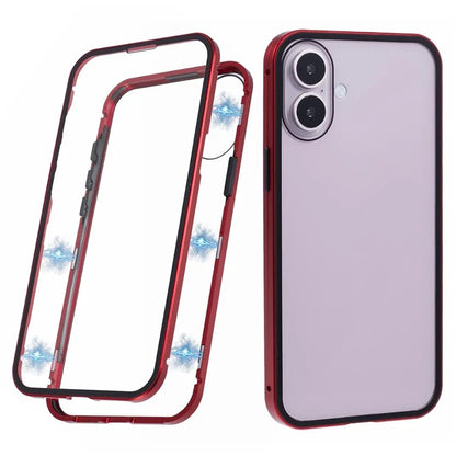 For iPhone 16 Plus Case Magnetic Full Protection Clear Phone Cover
