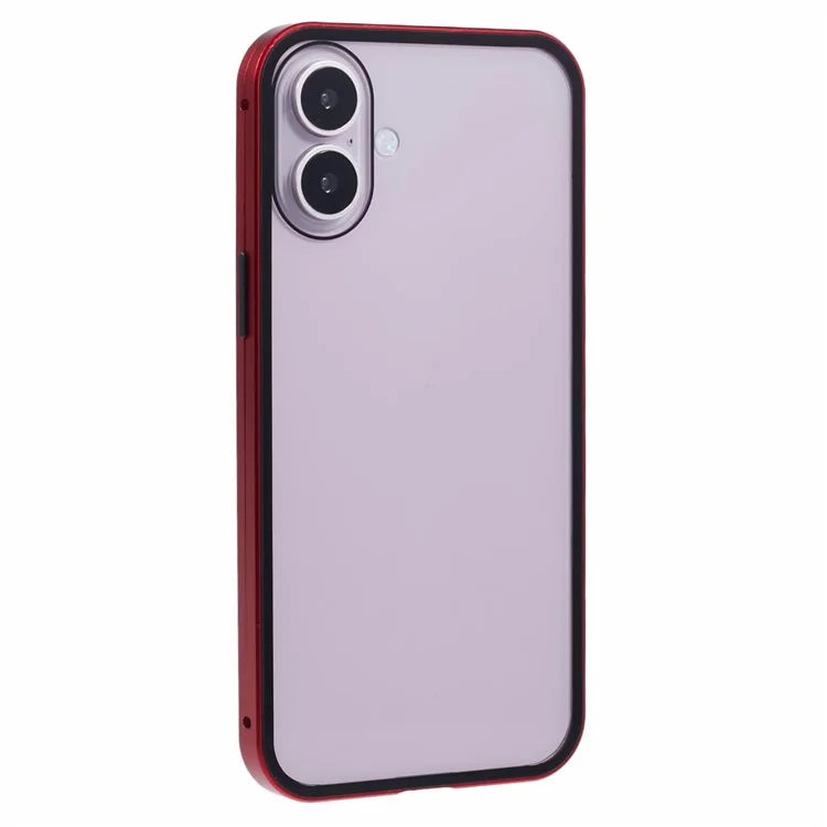 For iPhone 16 Plus Case Magnetic Full Protection Clear Phone Cover
