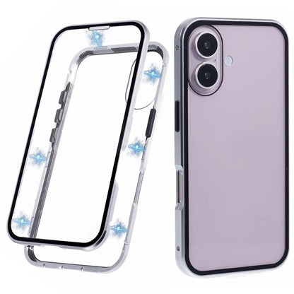 For iPhone 16 Plus Case Magnetic Full Protection Clear Phone Cover
