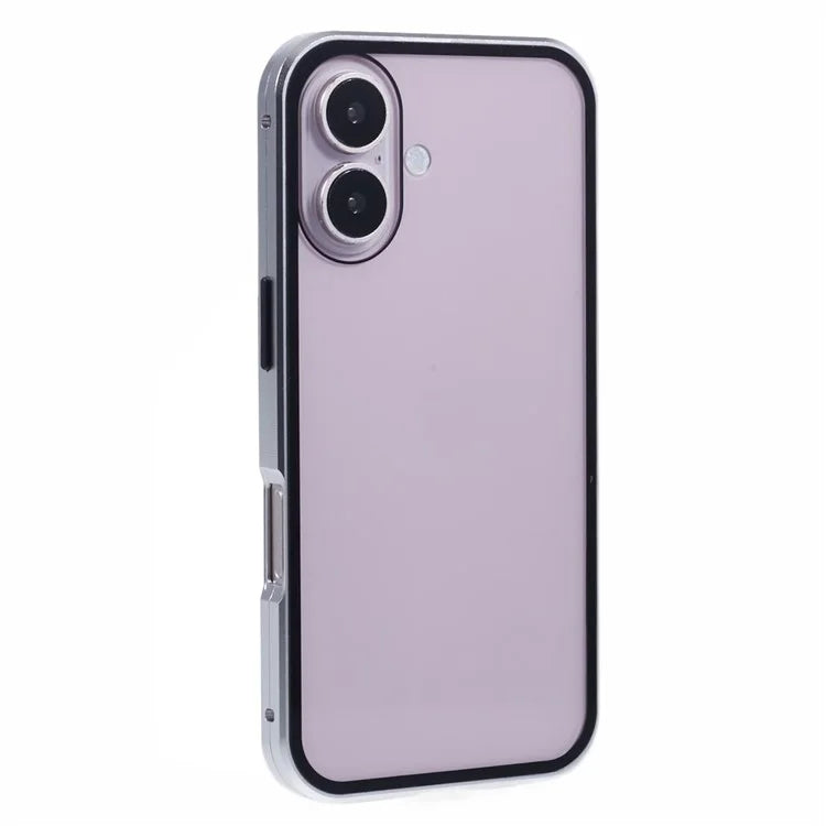 For iPhone 16 Plus Case Magnetic Full Protection Clear Phone Cover