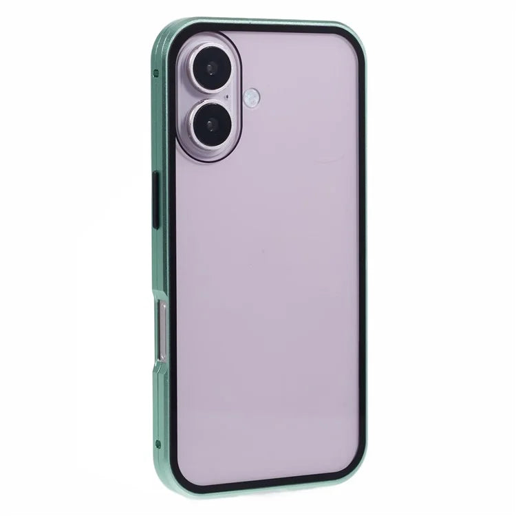 For iPhone 16 Plus Case Magnetic Full Protection Clear Phone Cover