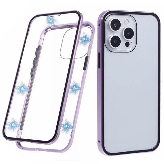 For iPhone 16 Pro Max Case Magnetic Full Protection Clear Phone Cover