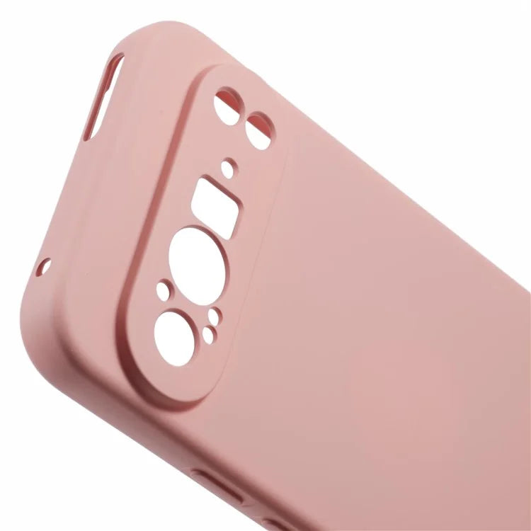 For Google Pixel 9 Pro Case TPU Back Soft Anti-Scratch Fiber Lining Phone Cover
