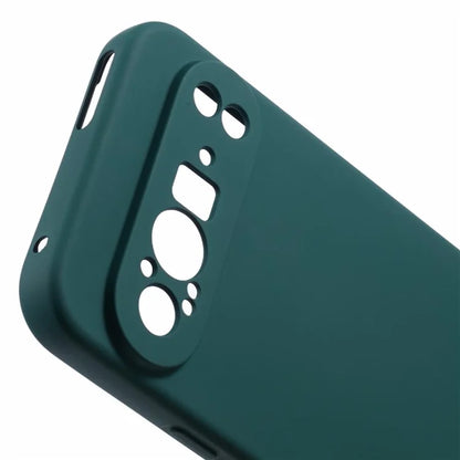 For Google Pixel 9 Pro Case TPU Back Soft Anti-Scratch Fiber Lining Phone Cover