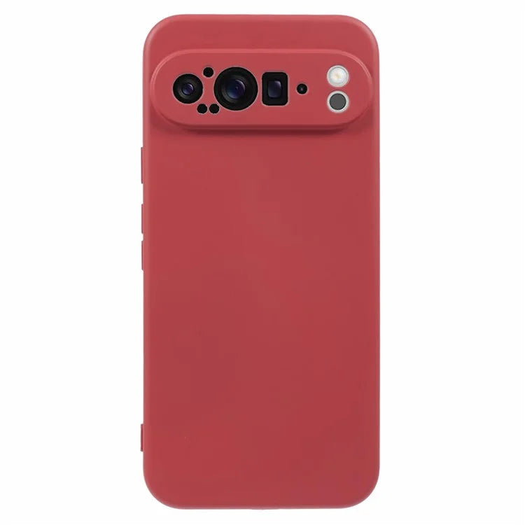 For Google Pixel 9 Pro Case TPU Back Soft Anti-Scratch Fiber Lining Phone Cover