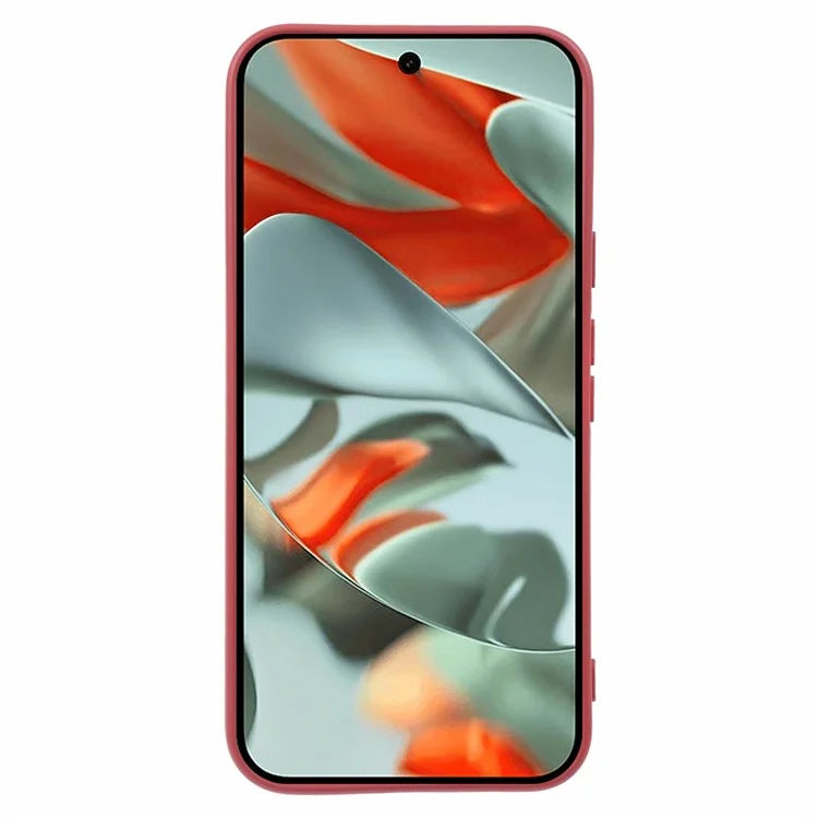 For Google Pixel 9 Pro Case TPU Back Soft Anti-Scratch Fiber Lining Phone Cover