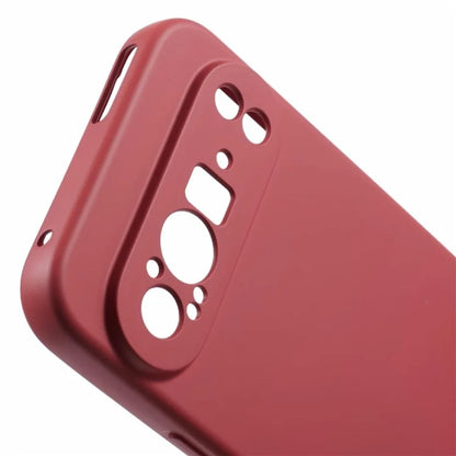 For Google Pixel 9 Pro Case TPU Back Soft Anti-Scratch Fiber Lining Phone Cover