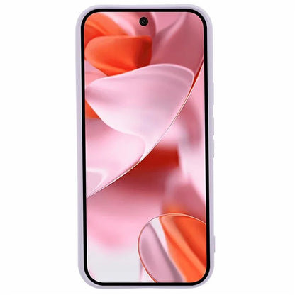 For Google Pixel 9 Case TPU Back Soft Anti-Scratch Fiber Lining Phone Cover