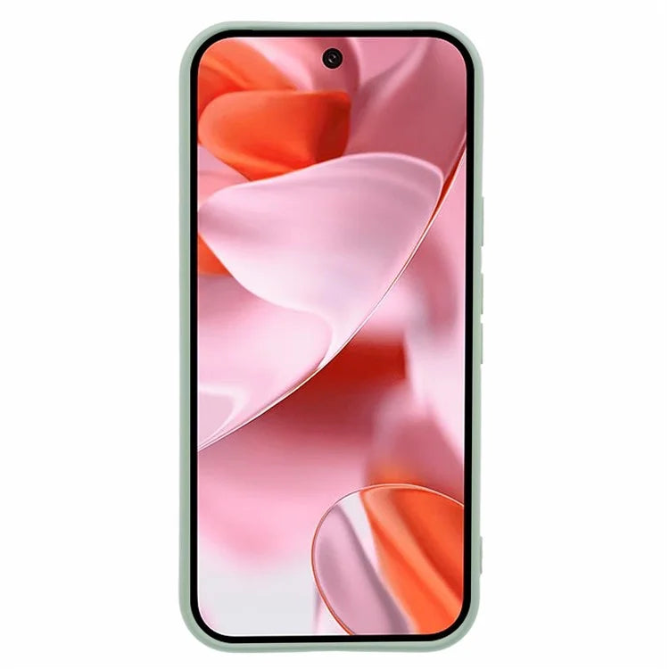 For Google Pixel 9 Case TPU Back Soft Anti-Scratch Fiber Lining Phone Cover