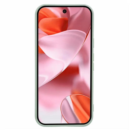 For Google Pixel 9 Case TPU Back Soft Anti-Scratch Fiber Lining Phone Cover