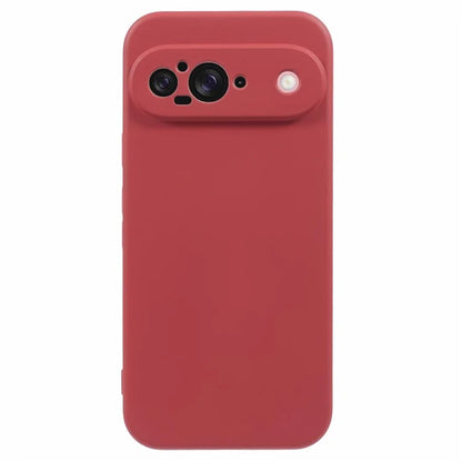 For Google Pixel 9 Case TPU Back Soft Anti-Scratch Fiber Lining Phone Cover